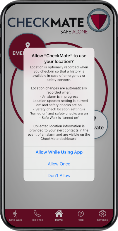 Safe Alone App